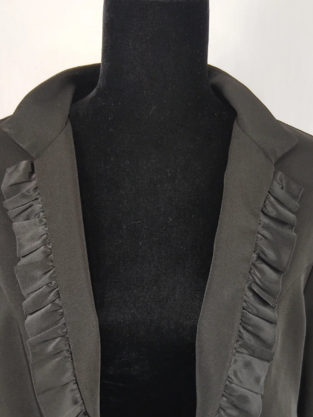 Torrid Cropped Ruffle Jacket - Picture 4 of 8